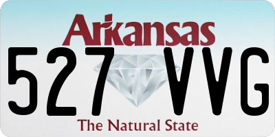 AR license plate 527VVG