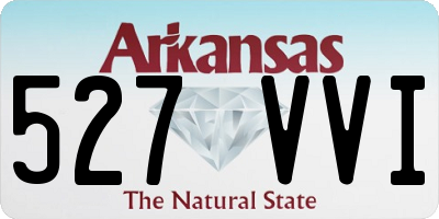 AR license plate 527VVI