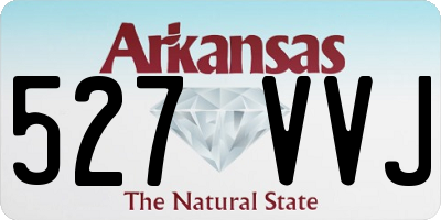 AR license plate 527VVJ