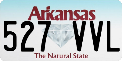 AR license plate 527VVL
