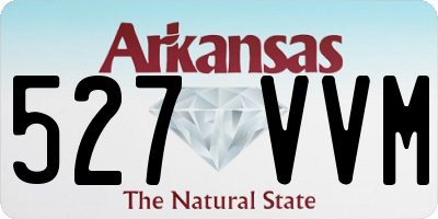 AR license plate 527VVM