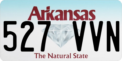 AR license plate 527VVN