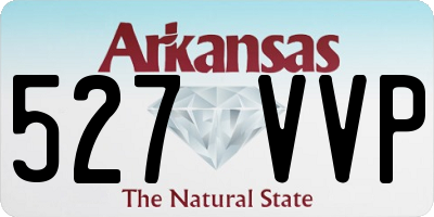 AR license plate 527VVP