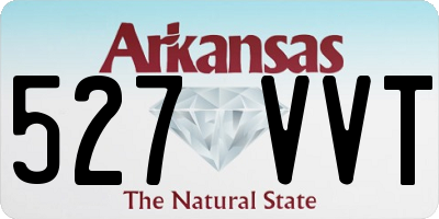AR license plate 527VVT