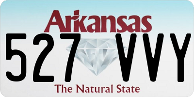 AR license plate 527VVY
