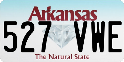 AR license plate 527VWE