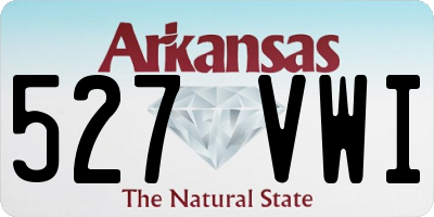 AR license plate 527VWI