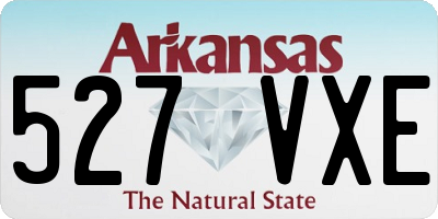 AR license plate 527VXE