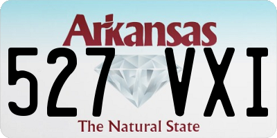 AR license plate 527VXI