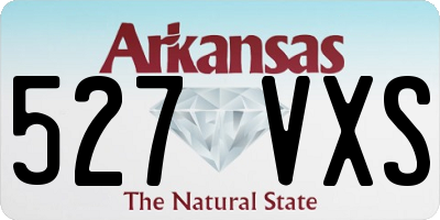 AR license plate 527VXS