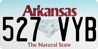 AR license plate 527VYB