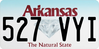 AR license plate 527VYI