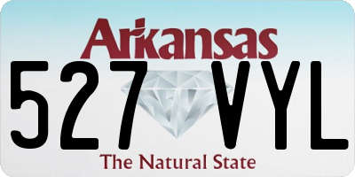 AR license plate 527VYL
