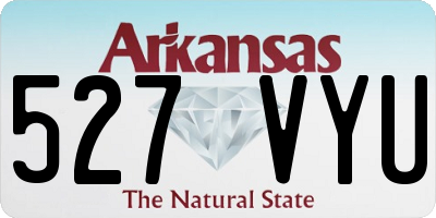 AR license plate 527VYU