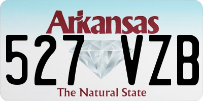 AR license plate 527VZB