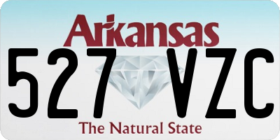 AR license plate 527VZC