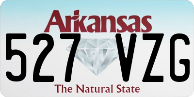 AR license plate 527VZG