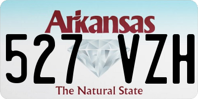 AR license plate 527VZH