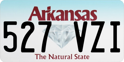 AR license plate 527VZI