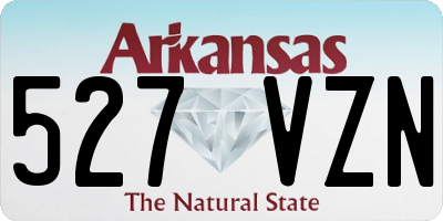 AR license plate 527VZN