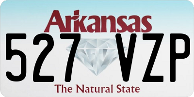 AR license plate 527VZP