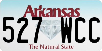 AR license plate 527WCC