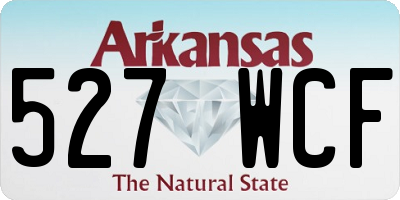 AR license plate 527WCF