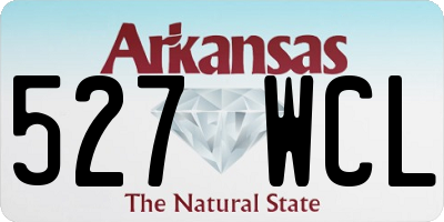 AR license plate 527WCL