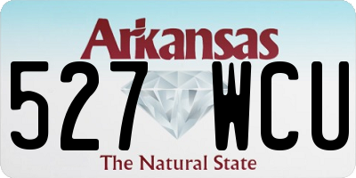 AR license plate 527WCU