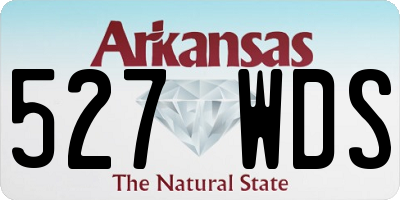 AR license plate 527WDS