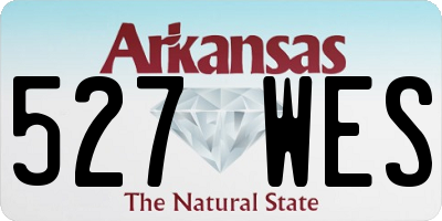 AR license plate 527WES