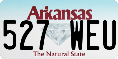 AR license plate 527WEU