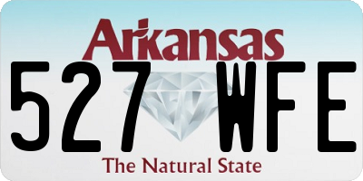 AR license plate 527WFE