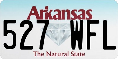 AR license plate 527WFL