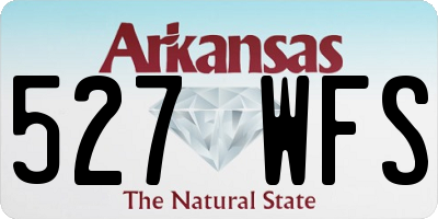 AR license plate 527WFS