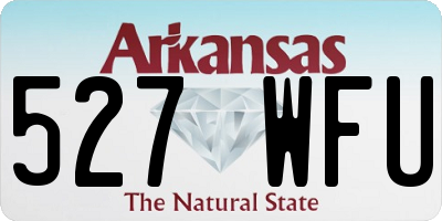 AR license plate 527WFU