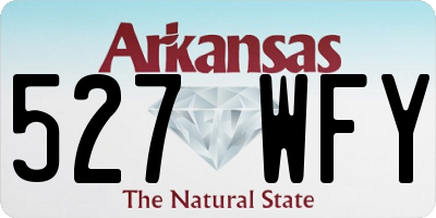 AR license plate 527WFY