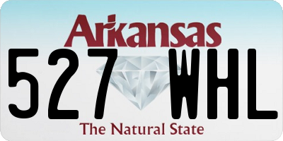 AR license plate 527WHL