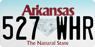 AR license plate 527WHR