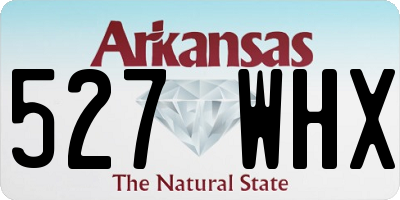 AR license plate 527WHX