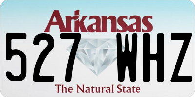 AR license plate 527WHZ