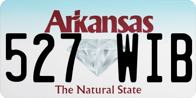 AR license plate 527WIB