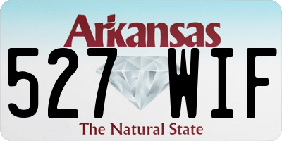 AR license plate 527WIF
