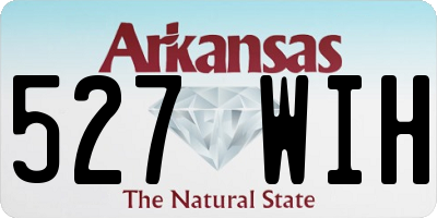 AR license plate 527WIH