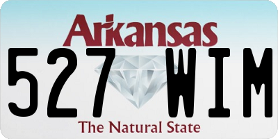 AR license plate 527WIM
