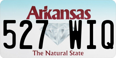 AR license plate 527WIQ