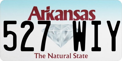 AR license plate 527WIY