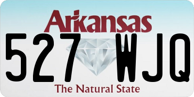 AR license plate 527WJQ