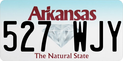 AR license plate 527WJY
