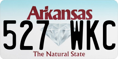 AR license plate 527WKC
